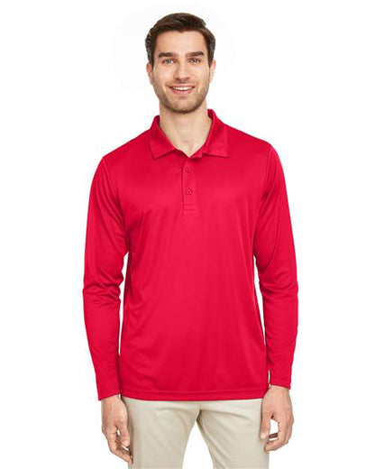 Team 365 Men's Zone Performance Long Sleeve Polo