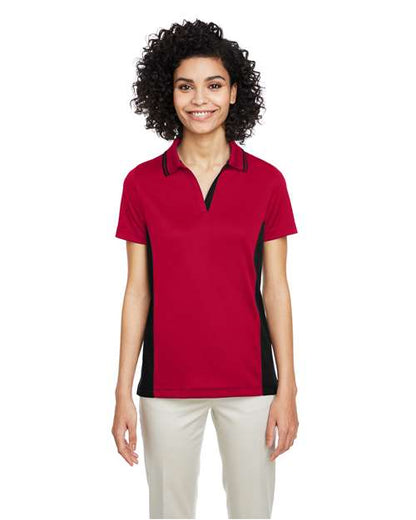 Harriton Women's Flash Snag Protection Plus IL Colorblock Polo