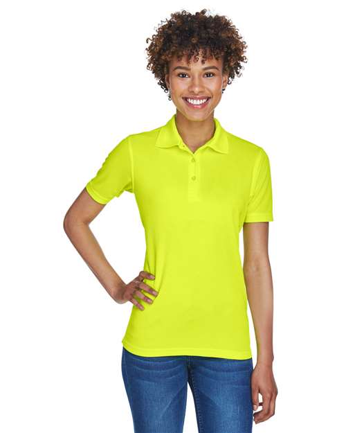 UltraClub Women's Cool & Dry Mesh Piqué Polo