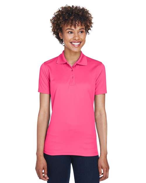 UltraClub Women's Cool & Dry Mesh Piqué Polo