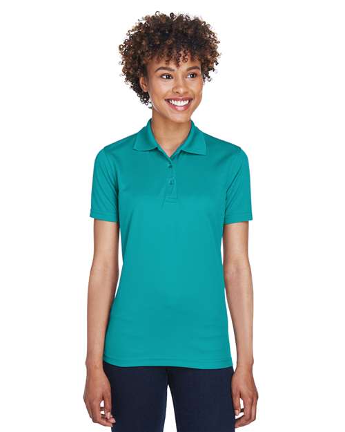 UltraClub Women's Cool & Dry Mesh Piqué Polo