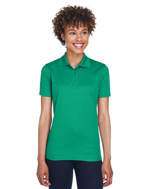 UltraClub Women's Cool & Dry Mesh Piqué Polo