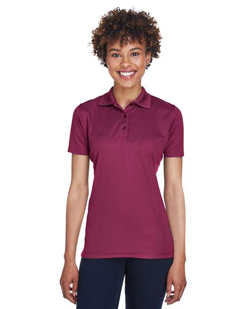 UltraClub Women's Cool & Dry Mesh Piqué Polo