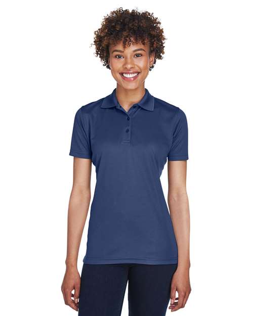 UltraClub Women's Cool & Dry Mesh Piqué Polo