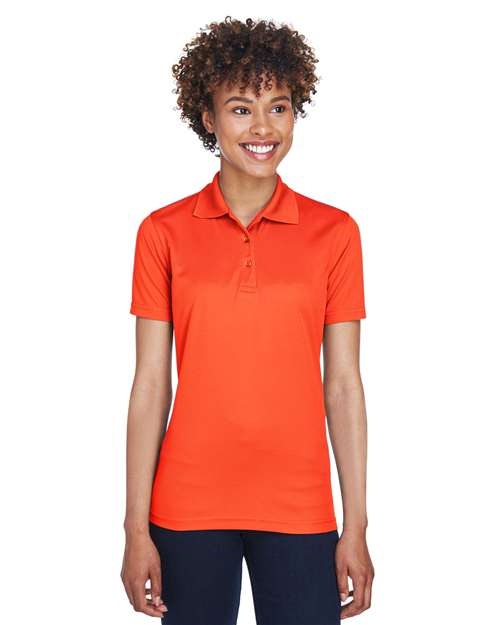 UltraClub Women's Cool & Dry Mesh Piqué Polo