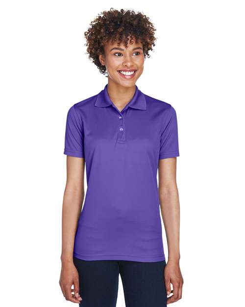 UltraClub Women's Cool & Dry Mesh Piqué Polo