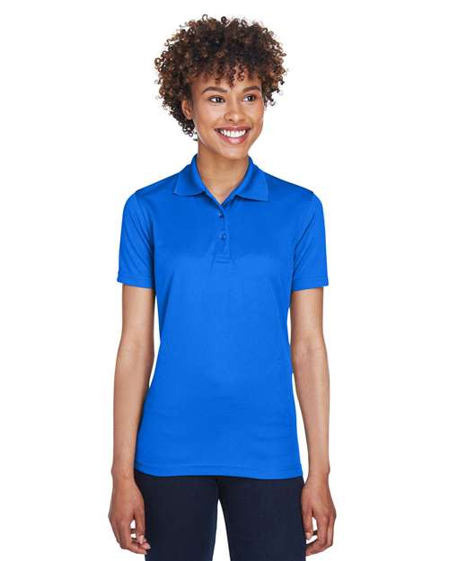 UltraClub Women's Cool & Dry Mesh Piqué Polo
