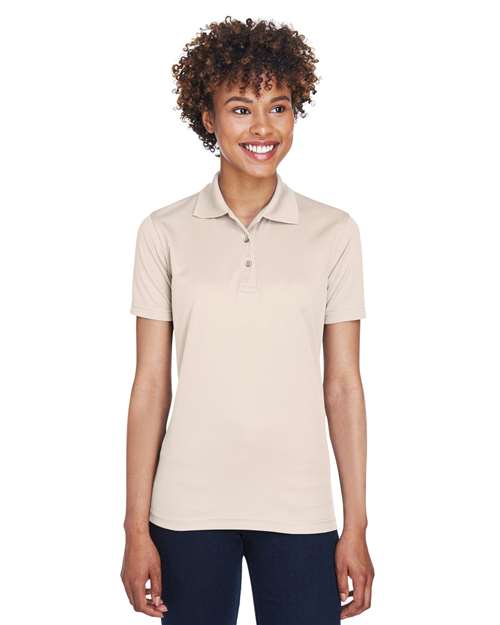 UltraClub Women's Cool & Dry Mesh Piqué Polo