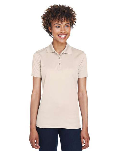 UltraClub Women's Cool & Dry Mesh Piqué Polo