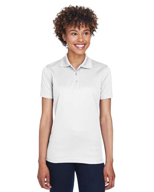 UltraClub Women's Cool & Dry Mesh Piqué Polo