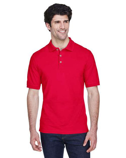UltraClub Men's Classic Piqué Polo