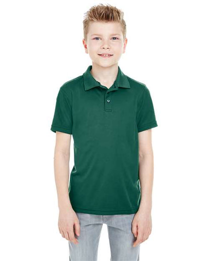 UltraClub Youth Cool & Dry Mesh Piqué Polo