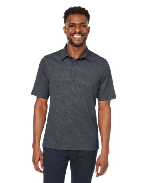 North End Men's Replay Recycled Pique Polo