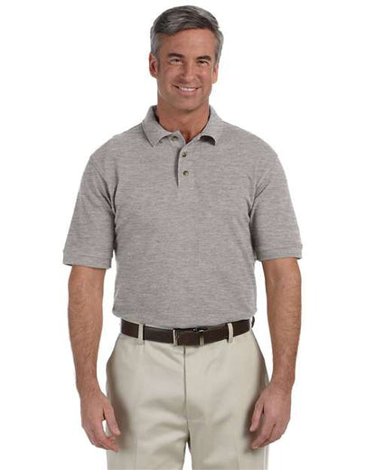 Harriton Men's Tall Cotton Pique Polo