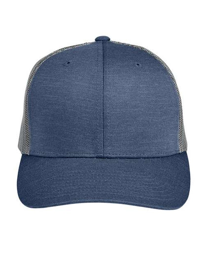 Team 365 Youth Zone Sonic Heather Trucker Cap by Yupoong