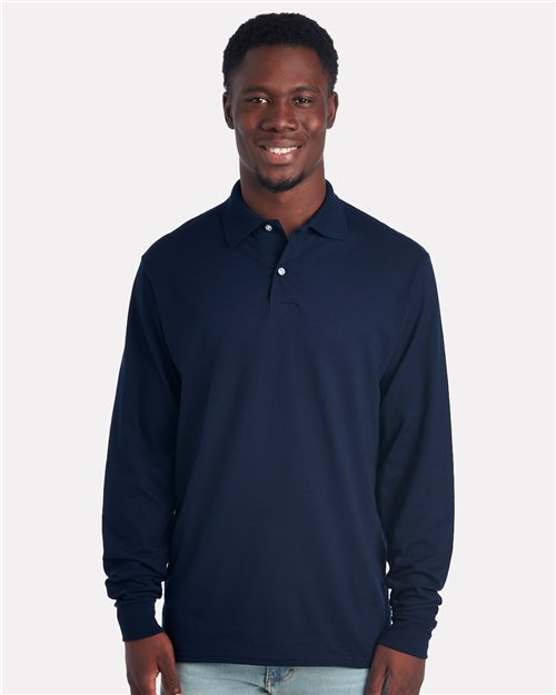 JERZEES Men's Dri-Power® Long Sleeve Polo