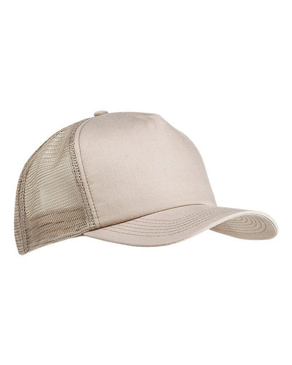 Big Accessories Twill Trucker Cap
