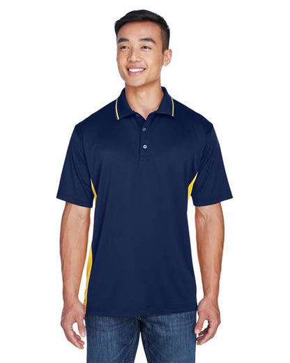UltraClub Men's Cool & Dry Sport Two-Tone Polo