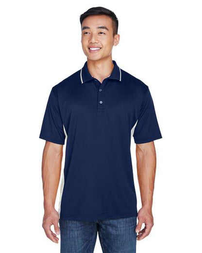 UltraClub Men's Cool & Dry Sport Two-Tone Polo