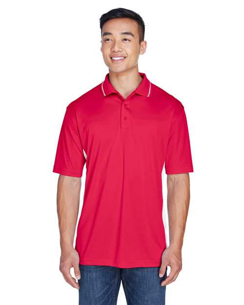 UltraClub Men's Cool & Dry Sport Two-Tone Polo