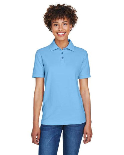 UltraClub Women's Whisper Pique Polo