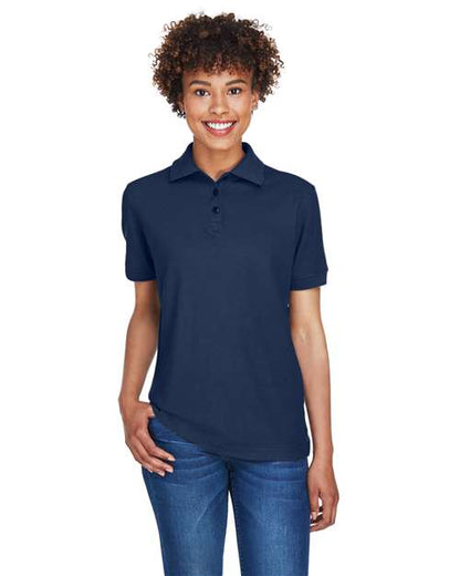 UltraClub Women's Whisper Pique Polo