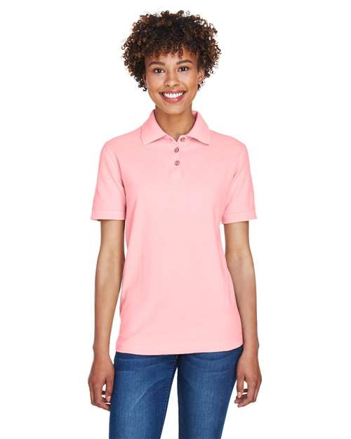 UltraClub Women's Whisper Pique Polo