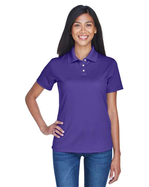 UltraClub Women's Cool & Dry Stain-Release Performance Polo