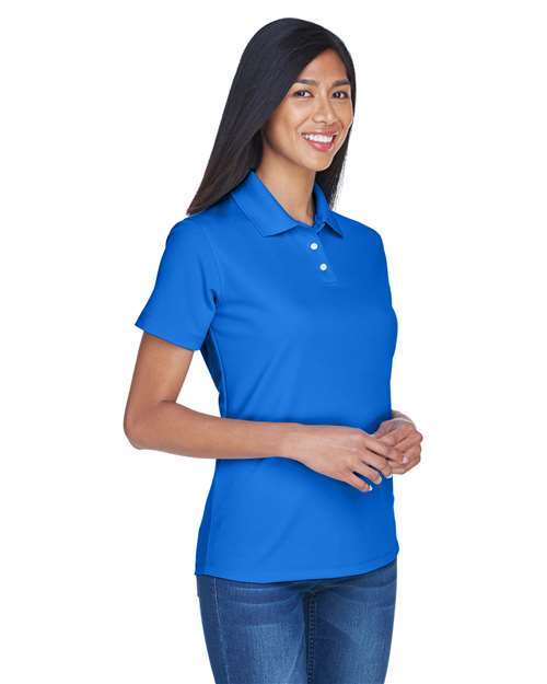 UltraClub Women's Cool & Dry Stain-Release Performance Polo