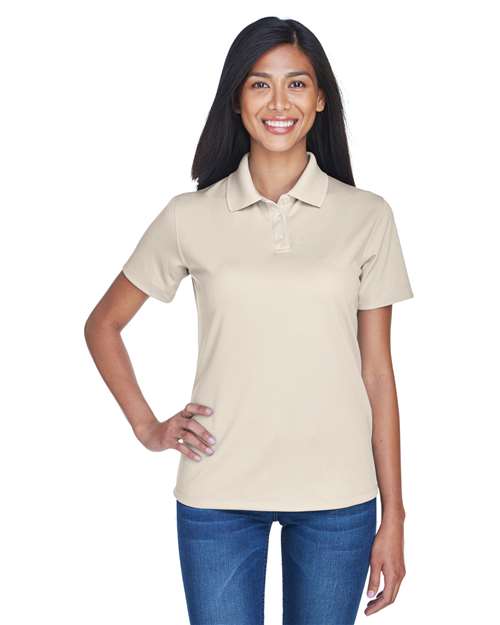 UltraClub Women's Cool & Dry Stain-Release Performance Polo
