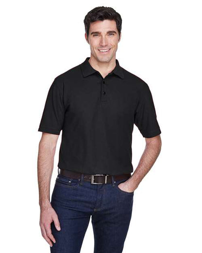 UltraClub Men's Whisper Piqué Polo