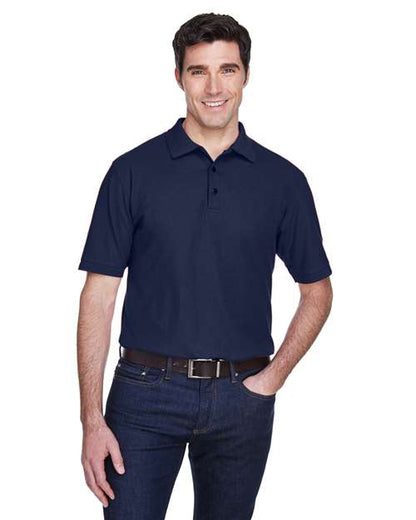 UltraClub Men's Whisper Piqué Polo