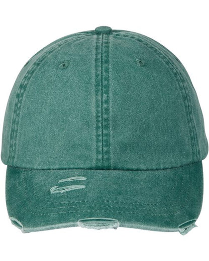 Adams Headwear Classic Pigment Distressed Dad Hat