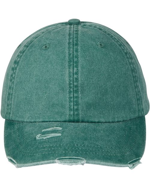 Adams Headwear Classic Pigment Distressed Dad Hat
