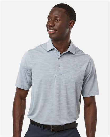 Paragon Men's Bohemian Striped Heather Performance Polo