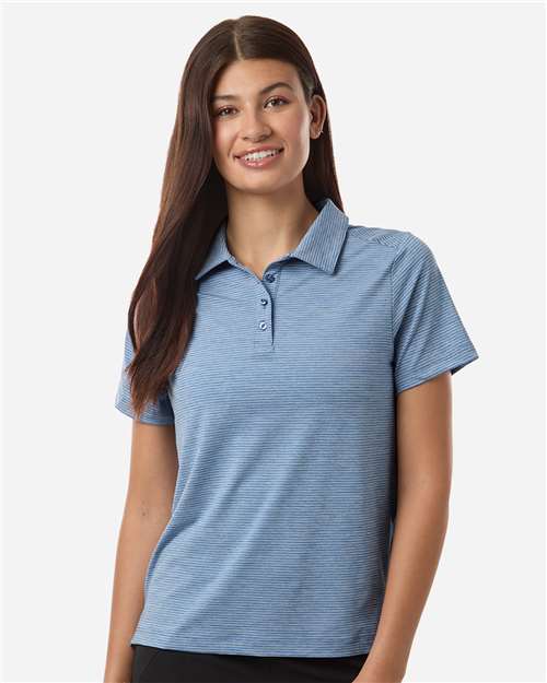 Team 365 Women's Relay Heathered Stripe Polo