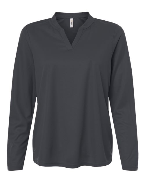 CORE365 Women's Nova Performance Long Sleeve Pique Polo