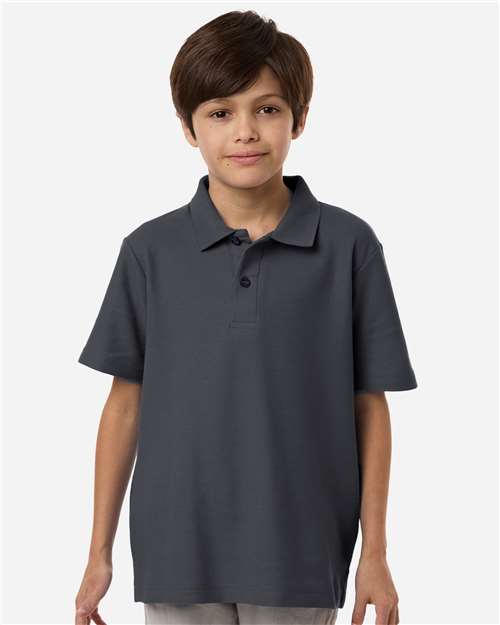 CORE365 Youth Resolve CVC Performance Pique Polo