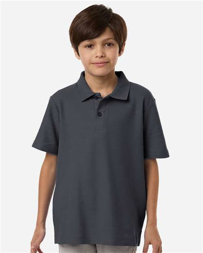 CORE365 Youth Resolve CVC Performance Pique Polo