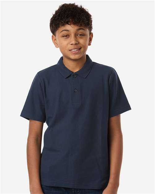 CORE365 Youth Resolve CVC Performance Pique Polo