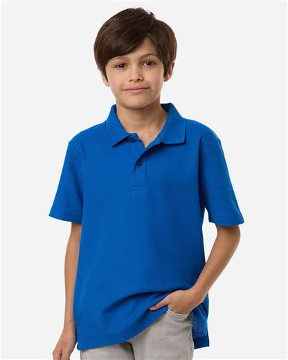 CORE365 Youth Resolve CVC Performance Pique Polo