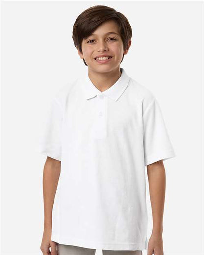 CORE365 Youth Resolve CVC Performance Pique Polo