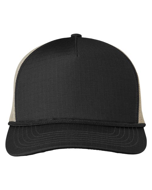 Big Accessories Lariat Ripstop Trucker Cap