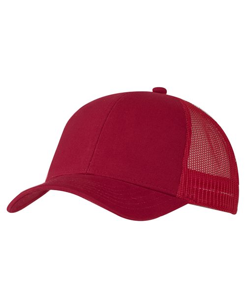Big Accessories Youth Twill Front Trucker Cap