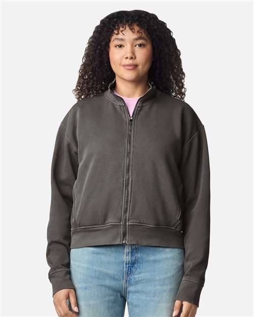 Comfort Colors Women's Garment-Dyed Full-Zip Jacket
