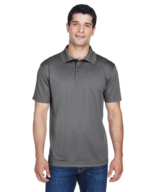 Harriton Men's Polyester Jersey Polo