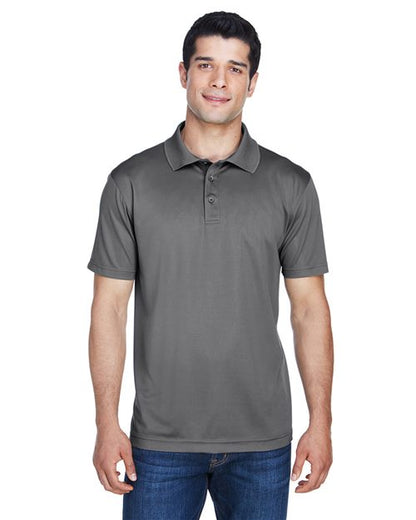 Harriton Men's Polyester Jersey Polo