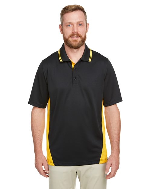 Harriton Men's Flash Snag Protection Plus IL Colorblock Polo