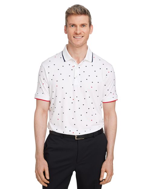 Puma Golf Men's Volition Skylight Patriotic Polo