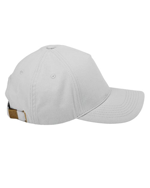 Big Accessories Five-Panel Brushed Twill Cap